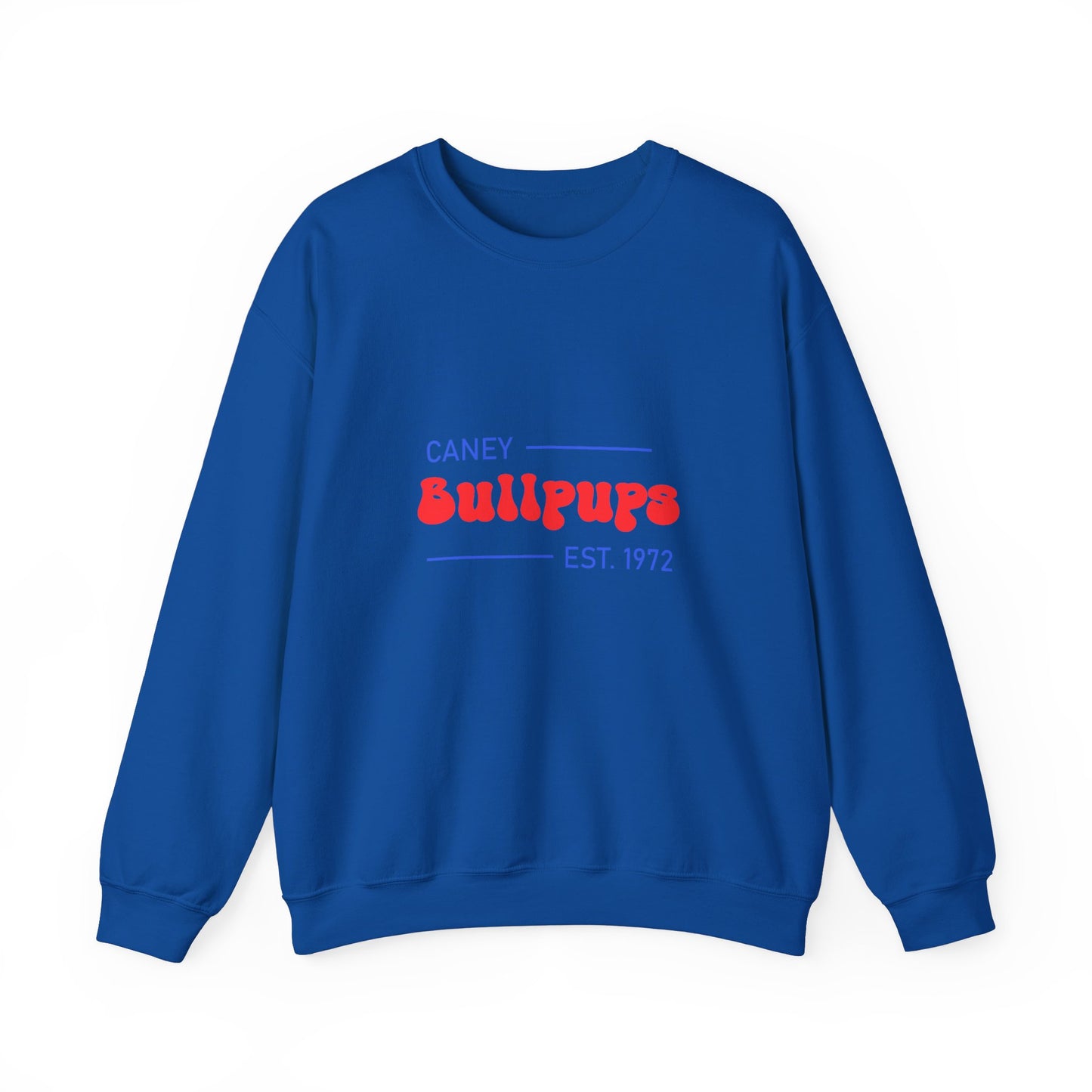 Caney Bullpups 1972 - Unisex Heavy Blend™ Crewneck Sweatshirt
