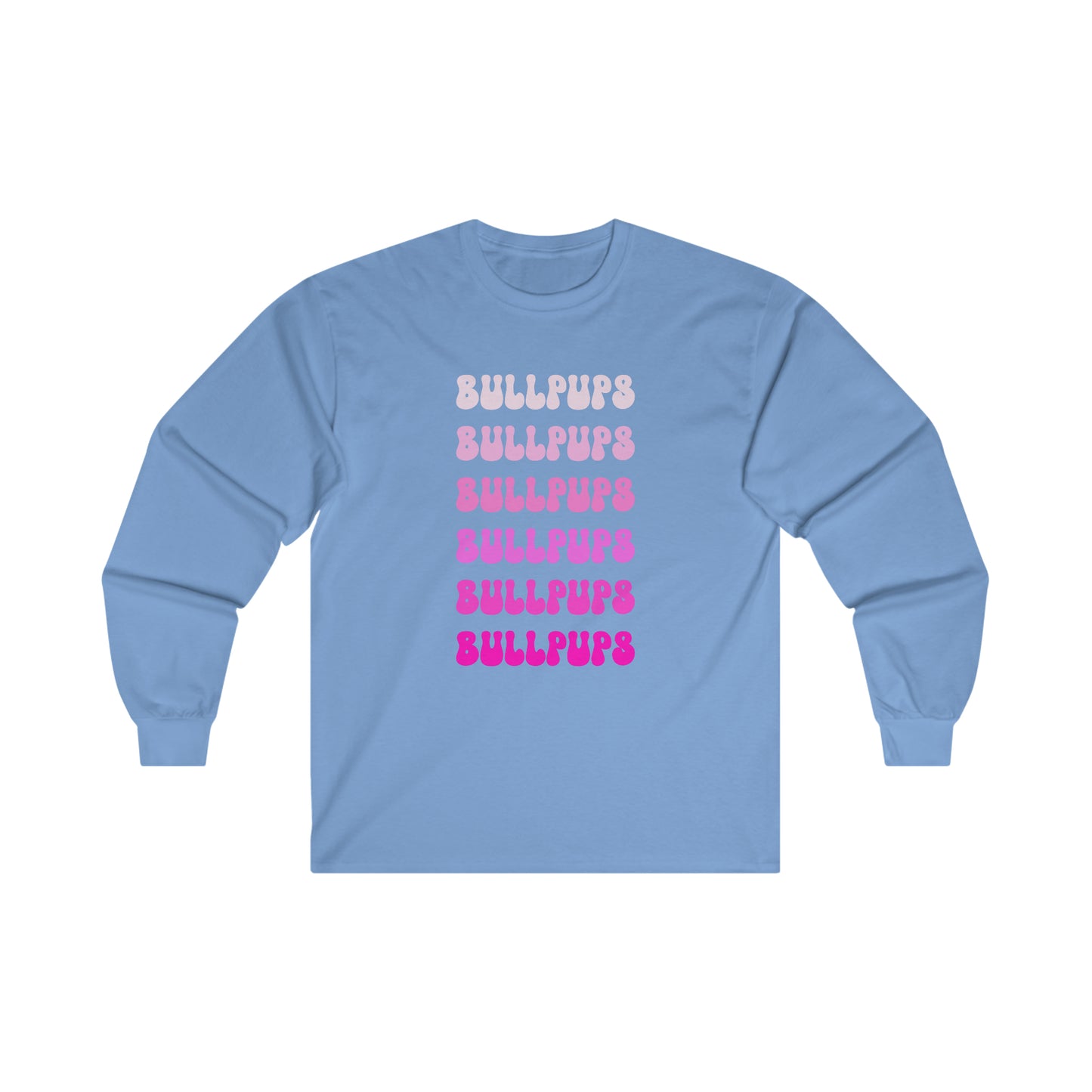 Pink Limited Edition Bullpups Long Sleeve Tee