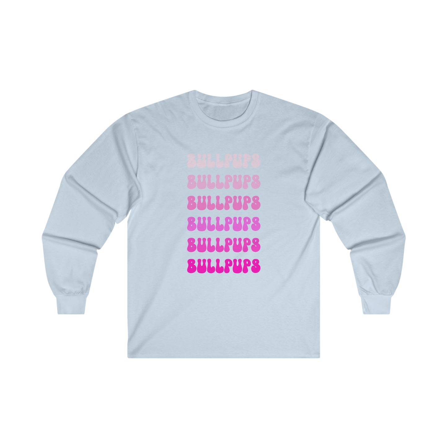 Pink Limited Edition Bullpups Long Sleeve Tee