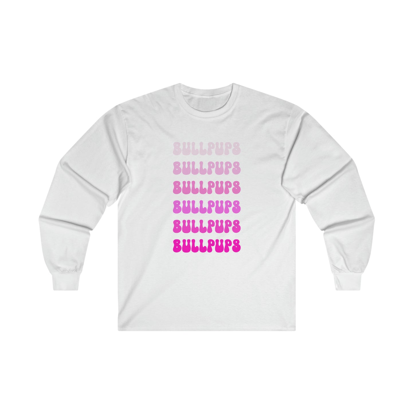 Pink Limited Edition Bullpups Long Sleeve Tee