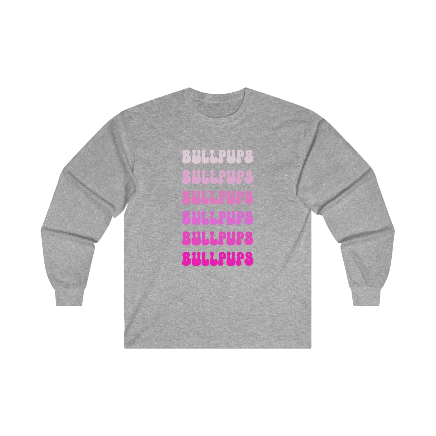 Pink Limited Edition Bullpups Long Sleeve Tee