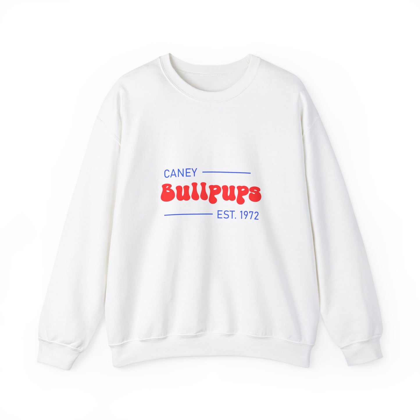 Caney Bullpups 1972 -  Unisex Heavy Blend™ Crewneck Sweatshirt