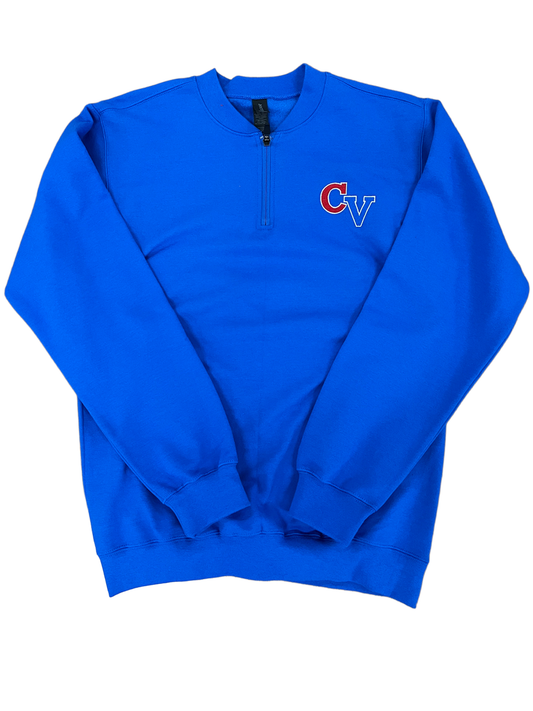 Midweight Softstyle 1/4 Zip Fleece - Embroidered